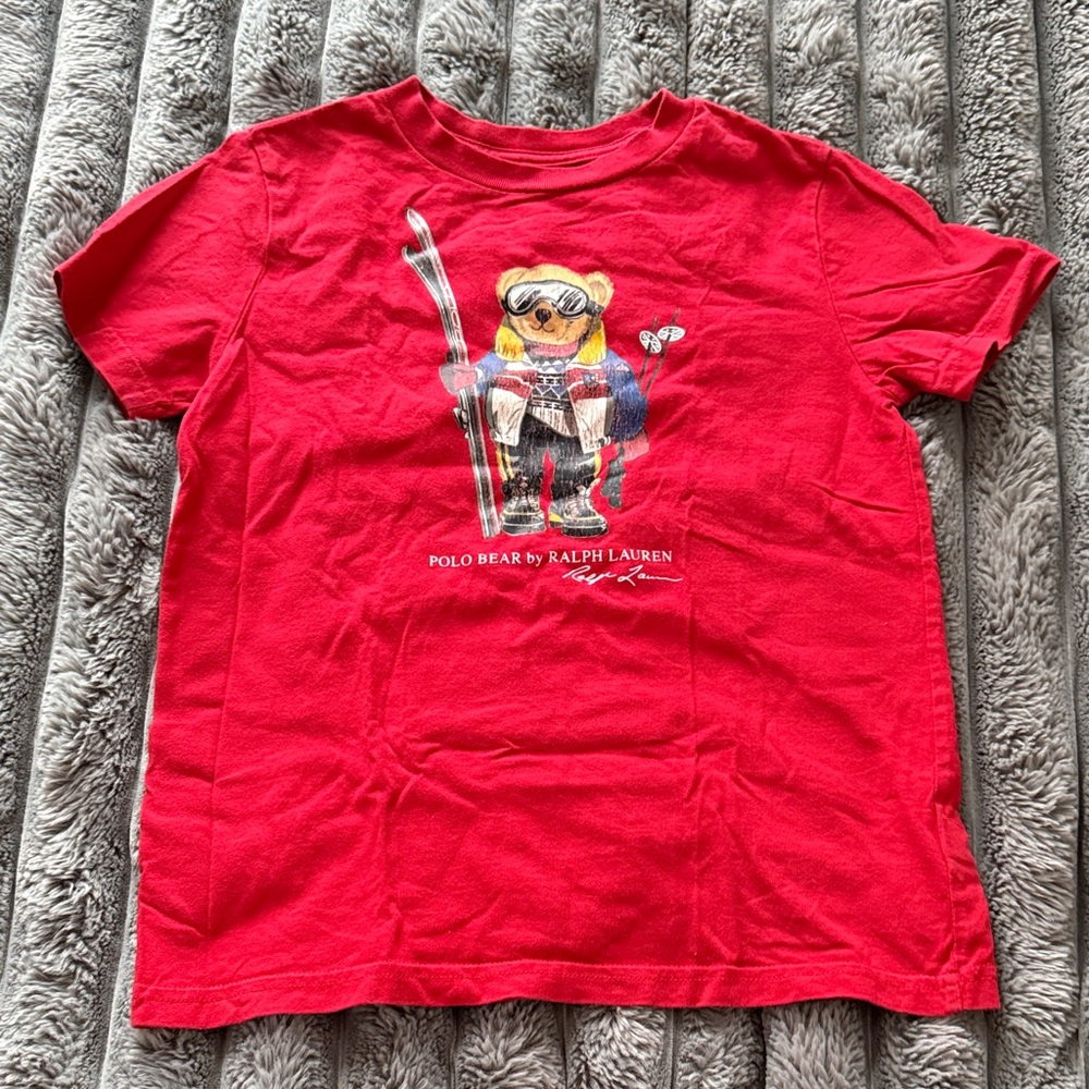 Polo by Ralph Lauren Kids Red Bear T-Shirt